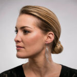 Boucles d'oreilles Champagne