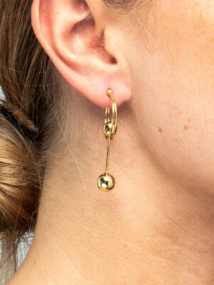 Boucles d'oreilles boules vermeil CARLA